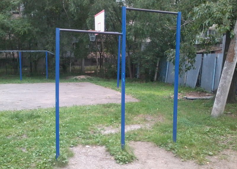 Площадка для воркаута в городе Хабаровск №2290 Маленькая Советская фото